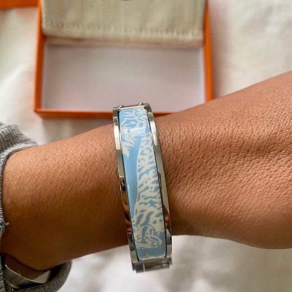 Hermès Printed Enamel Bracelet - Picture 2 of 8